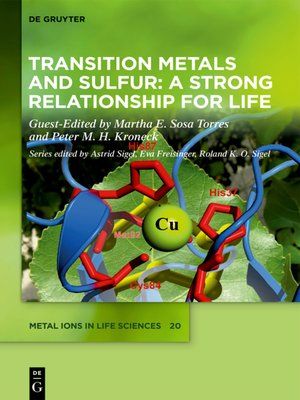 cover image of Transition Metals and Sulfur – a Strong Relationship for Life